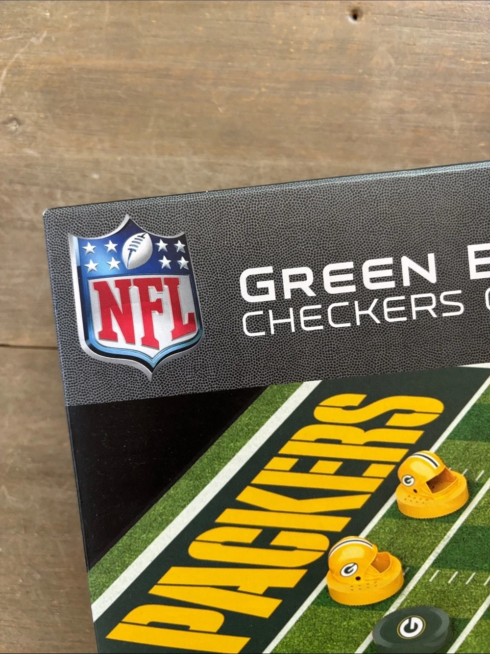 NFL Green Bay Packers checkers game set